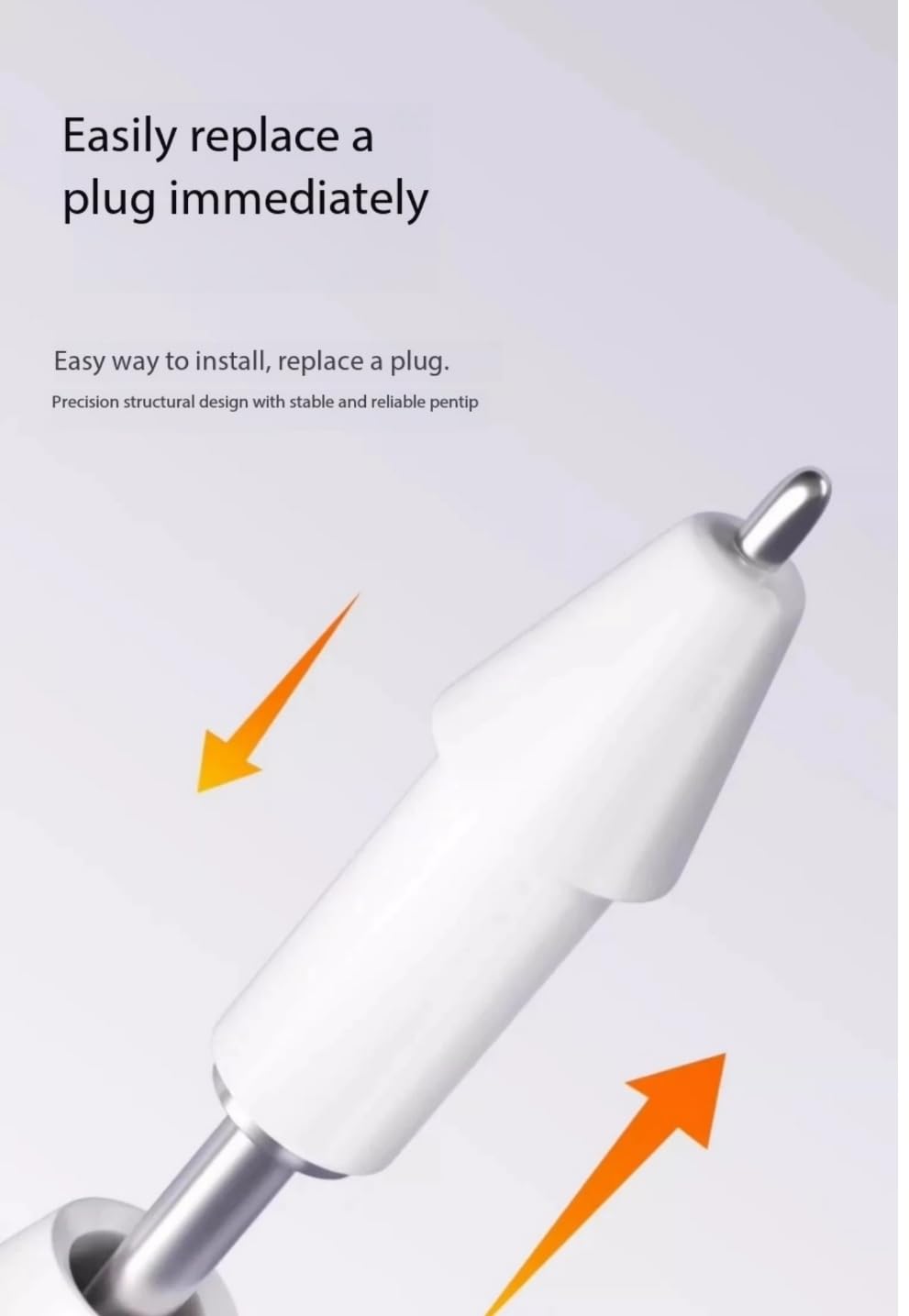 2 Pack | Repuesto Puntas Metálicas para Lápiz Táctil Xiaomi de 2.ª Generación | Punta Compatible con Tableta Xiaomi Mi Pad 6/6 Pro | Alta Sensibilidad para Escribir y Dibujar