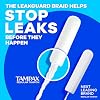 Tampax Pearl Tampons Multipack, Regular/Super Plus Absorbency, With Leakguard Braid, Unscented, 34 Count