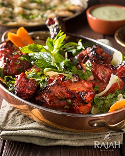 Rajah Spices Tandoori Masala Seasoning | Tandoori Seasoning Powder | Tandoori Rub | Tandoori Marinade | Tandoori Spice Mix | Tandoori Curry (100G) (Pack of 4)