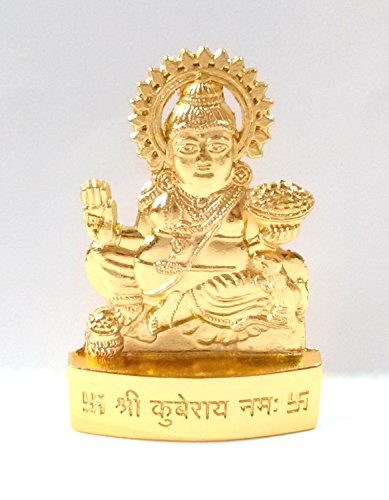GRI9 - KUBER Idol KUBERA Idol KUBER MURTI Statue GOD Idol Energized