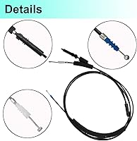 Vista 5 de Cable de liberación del pestillo de la cerradura de la puerta del maletero y tapa de combustible para Honda Civic 2006 2007 2008 2009 2010 2011