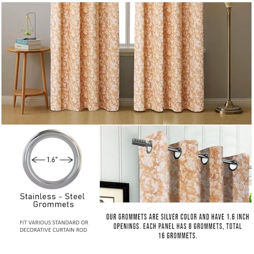 Image of Homestan Abstract Design Velvet Long Door Curtains 9 Feet Long Set of 2 for Home Decor (9 X 4.5 Feet, Off White)