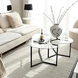 Dmora Tavolino da salotto Lunaria, Tavolo Basso da caffè, Portariviste per divano, Ripiano da soggiorno, 82x58h40 cm, Nero
