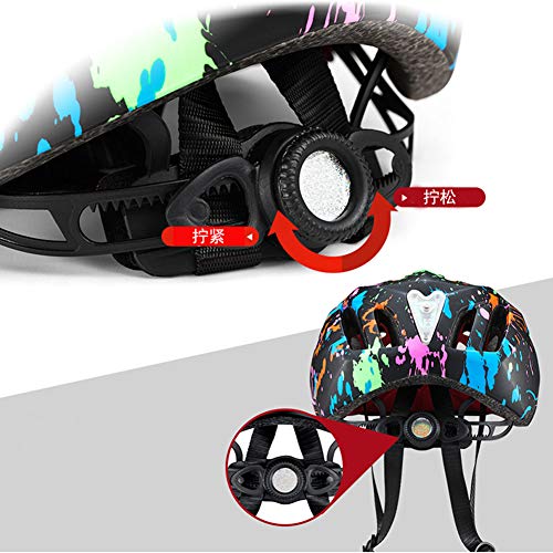Casque de vélo enfants ajustable avec protection menton contre les chutes de scooter
