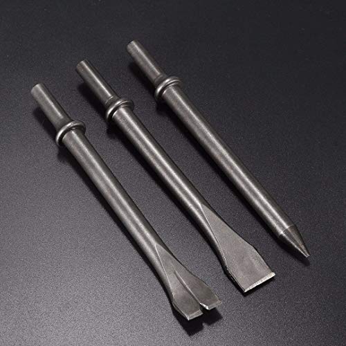 Set de 3 cinceles para martillo neumático de 7" miniatura 2