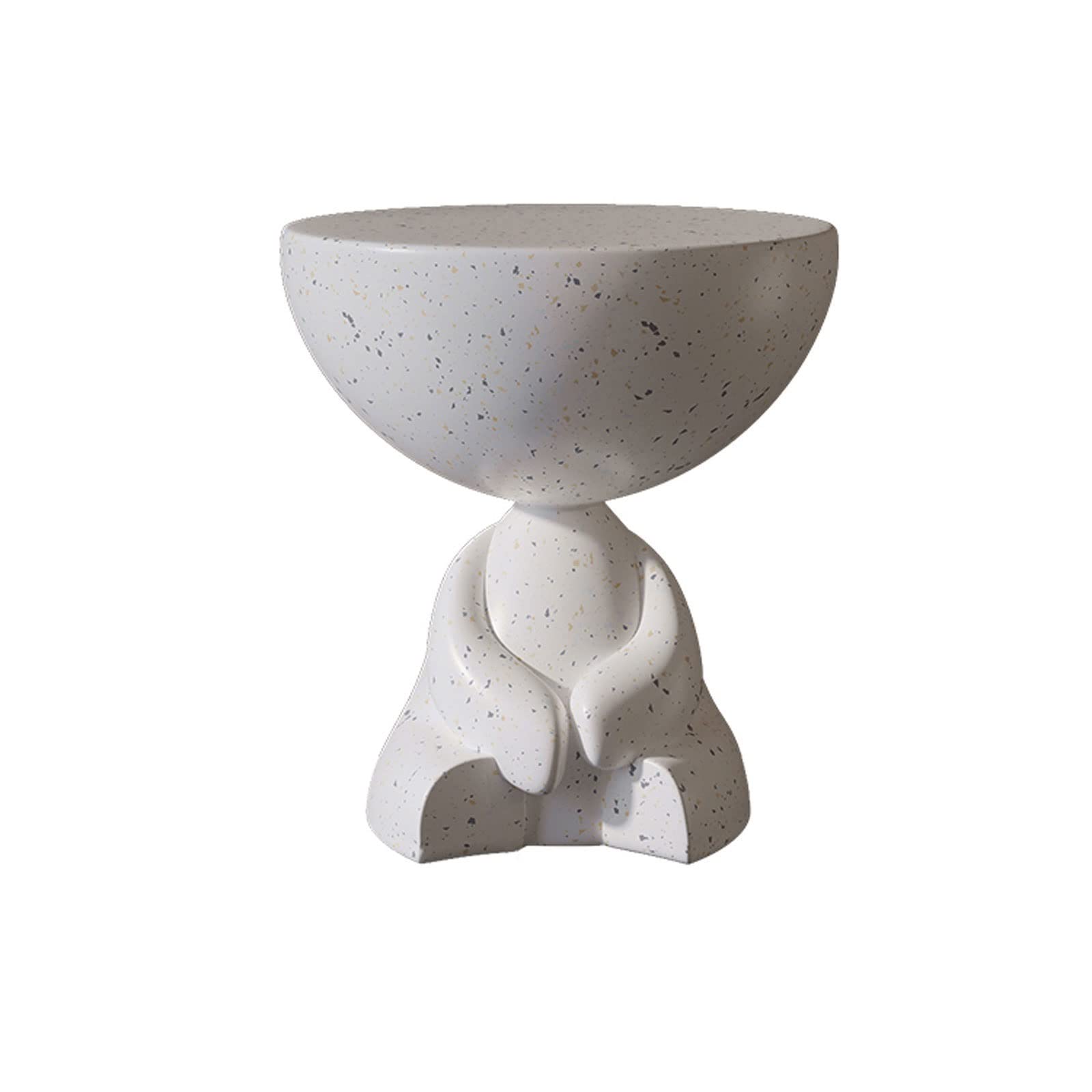 Table d'appoint pour petits espaces - Table de canapé ronde moderne idéale pour studio et salon