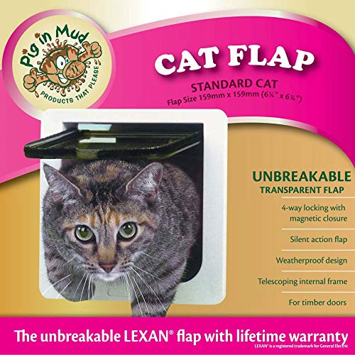 Ideal-Pet-Products-Laenge-verschliessbare-Katzenklappe-mit-Rahmen-625-x-158-cm