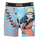 Odd Sox, Naruto Anime Merch, Men's Fun Boxer Brief Underwear, 2Xlarge