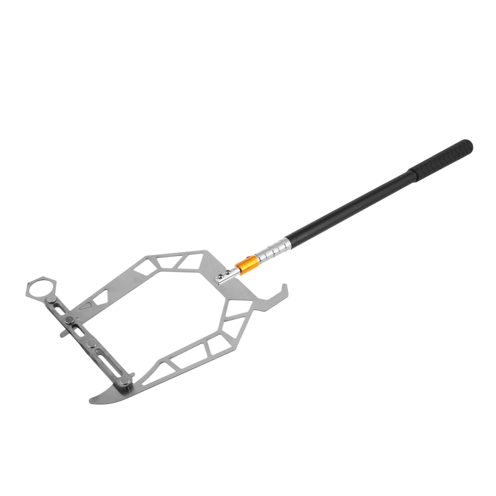 Abaodam Adjustable Length Dock Hook Stainless Steel Telescoping Ship Parking Tool Cable Wire Guiding Aid