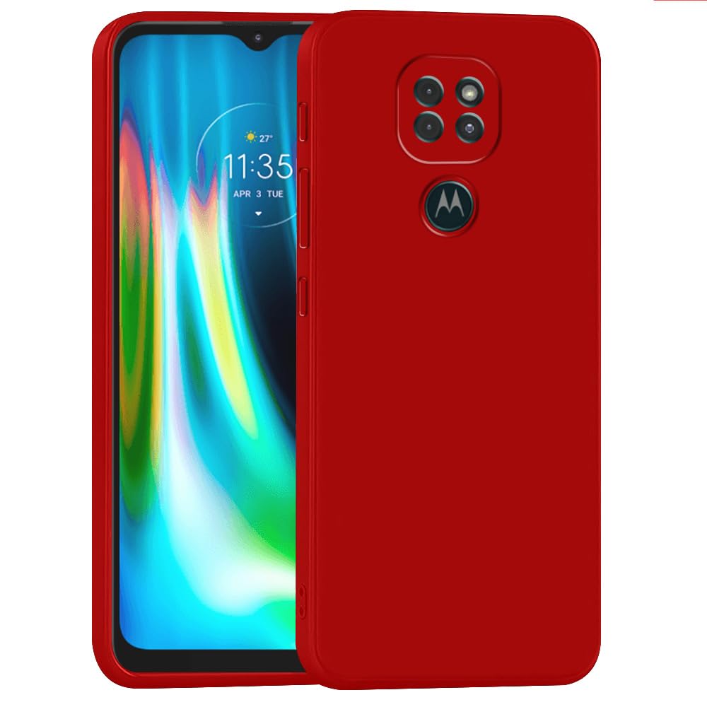 amazon basics Basic Case for Motorola Moto G9 4G (Silicone_Red) (B0D5WGRCVZ) Amazon Price History, Amazon Price Tracker