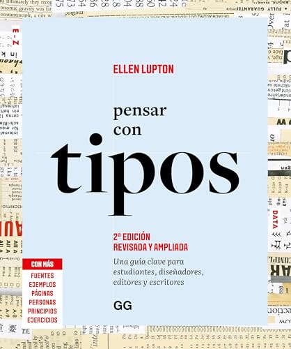 Livre Pensar con tipos guide de typographie espagnol pour design graphique et édition