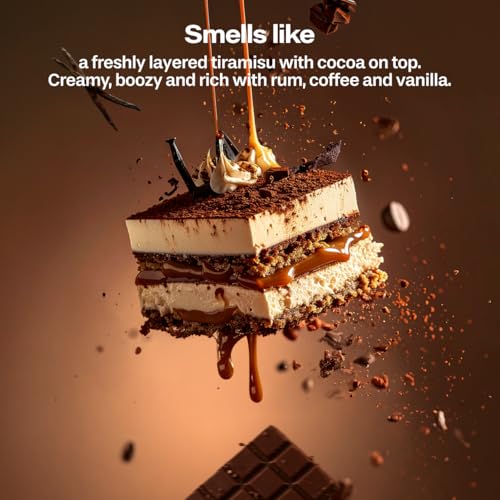 Image of Drunken Cake Unisex Perfume For Man & Women | Premium Eau De Parfum 50ML | Long-Lasting Sweet Gourmand Fragrance with Tiramisu, Vanilla & Musk | Warm & Cozy Scent for Work, Brunch, Coffee Date, Dinner Date