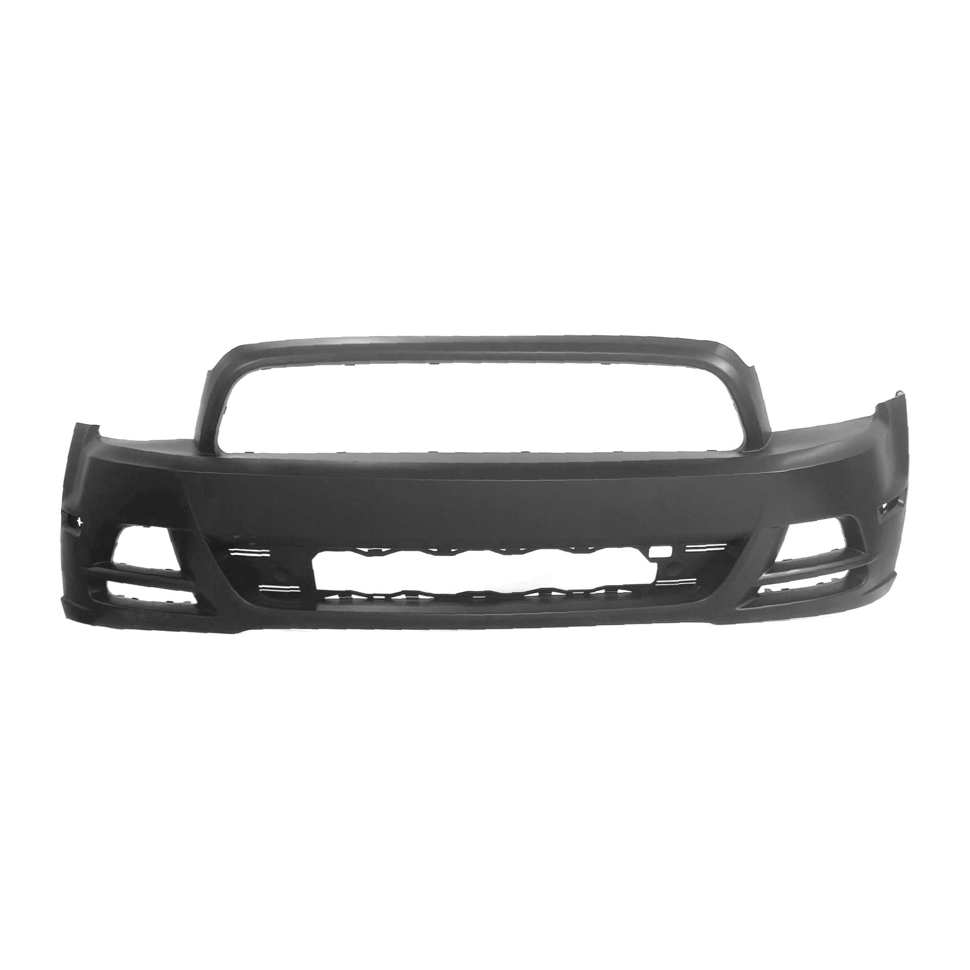 Compatible With Front Bumper Cover 2013-2014 Ford Mustang Base GT Coupe Convertible 13-14. New, Primed and Ready for Paint. DR3Z17D957ABPTM FO1000670
