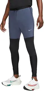 Nike Dri-FIT Phenom Run Division Men's Full-Length Hybrid Running Pants, Thunder Blue/Black, Large