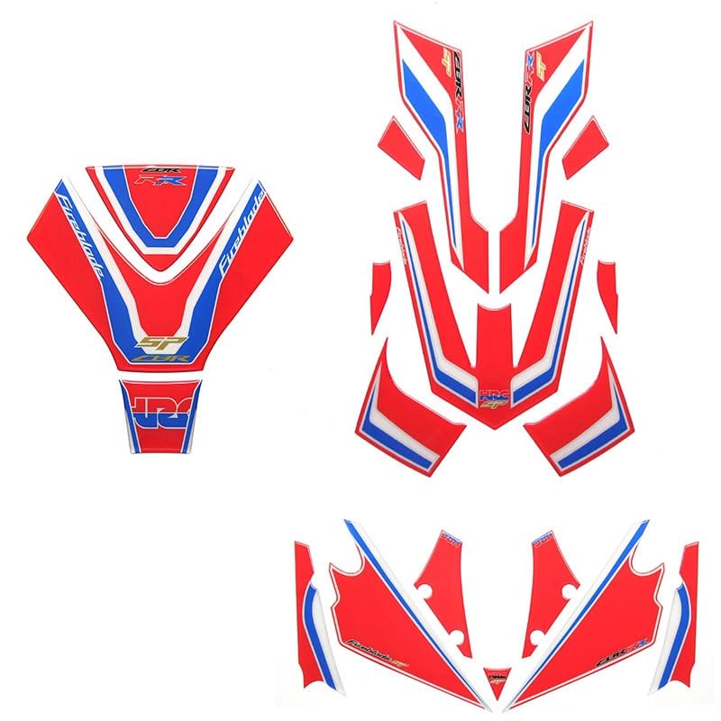 Protégez le carénage de votre CBR1000RR Sp avec les autocollants moto HRC