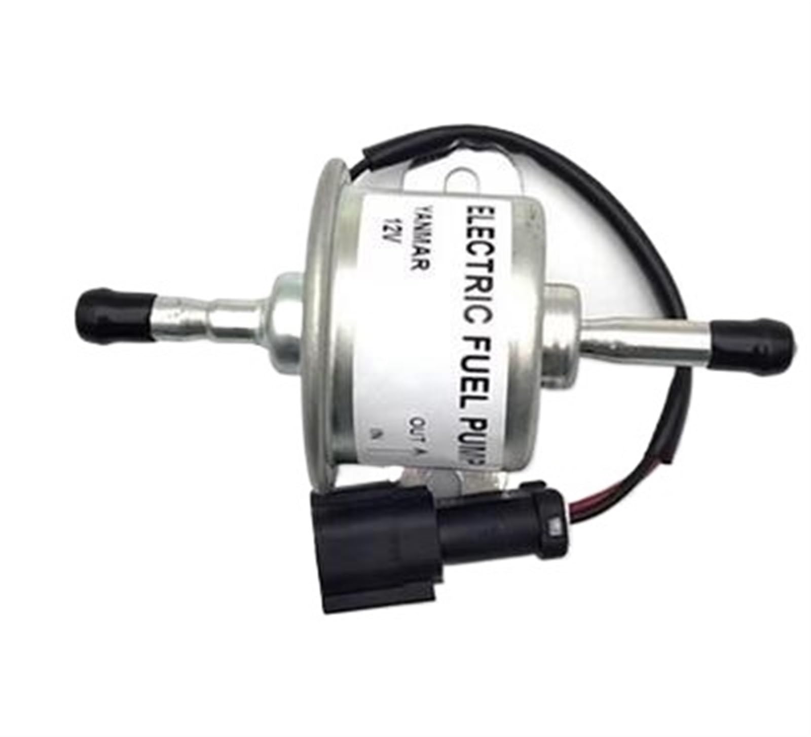 Nxvodcfys 12V Black Plug Universal Diesel Petrol Gasoline 12V Electric Fuel Pump Hep-02A Low Pressure Fuel Pump Diesel Pump For Carburetor Motorcycle Atv