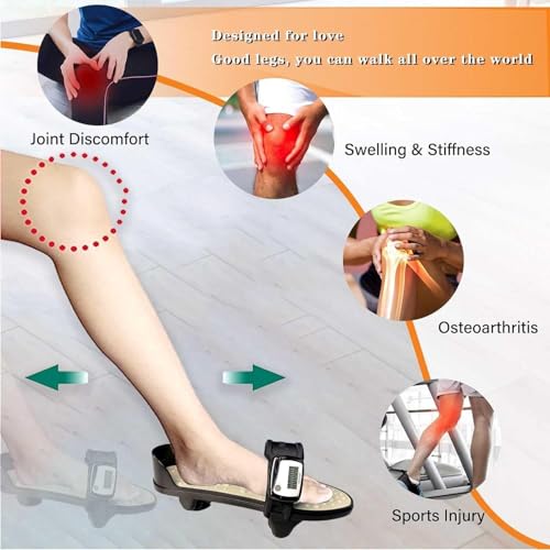 Ejercitador de rodilla y piernas con monitor LCD miniatura 3