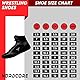 Nordcore Ringerschuhe Mat Ace - Leichte Kampfsport Boxschuhe - hoher Traktion Gewichtheberschuhe für Herren und Damen - Wrestling Schuhe