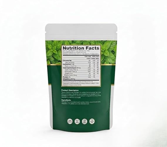 Mint Powder | 100% Pure & Natural Mint Leaves Powder | Ideal for Cooking, Chutneys| 100g