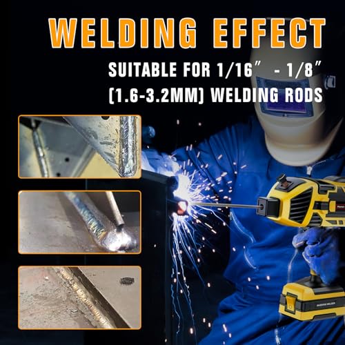 Image of TRQWH Portable Welding Machine 110V Handheld Welder | IGBT Inverter, 5 Variable Current Adjustment, Fit 1 /16 inch-1 /8 inch Welding Rods, for DIY /Home Repair /Farm Maintenance /Automotive