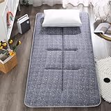 colchon futon resortes la plata Tela del colchón: Este futón está hecho de fibra de poliéster de alta calidad, lo que proporciona suavidad, comodidad y soporte. Mantiene su forma y proporciona una experiencia de sueño confortable, lo que lo hace ideal para la relajación diaria y para viajar.