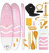 Inflatable Paddle Board with Premium Accessories - HUIIKE | Inflatable Paddle Boards for Adults w...
