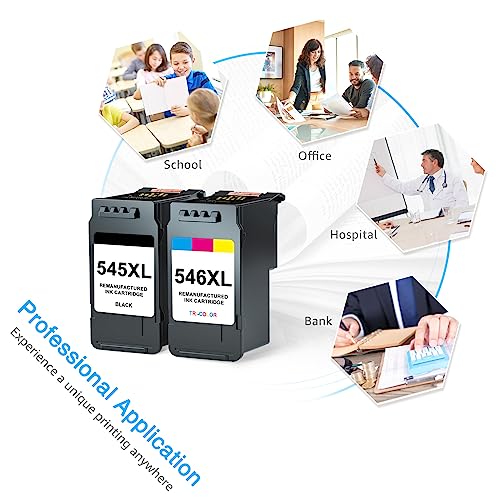 7Magic PG-545XL CL-546XL Cartucce d'inchiostro