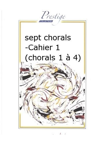 ROBERT MARTINBACH J.S. - BOUTRY R. - SEPT CHORALS CAHIER 1 (CHORALS 1 4)