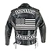VEGASBEE® American Patch Embroidered Iron-On Patch Biker Jacket Rider Vest Bottom Rocker 12
