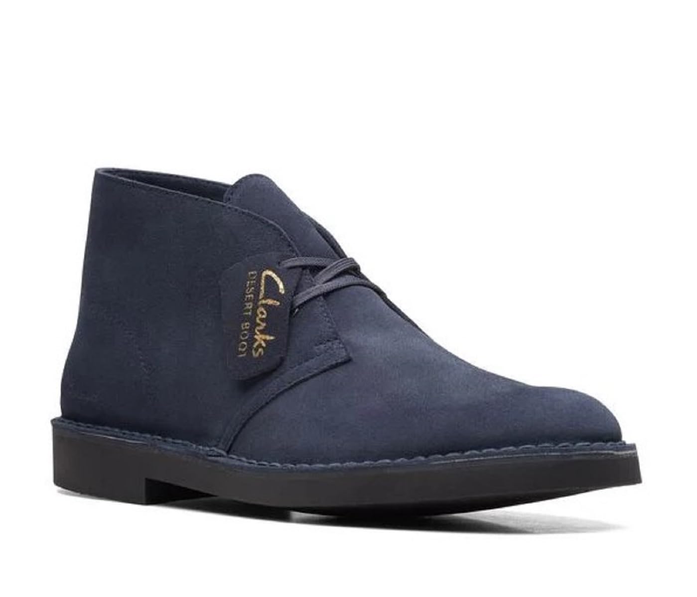 Clarks Men's Blue Desert Boot Evo - Lace-Up Boots - 9 Uk - Shoes