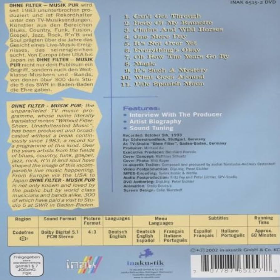 その他 Live in Concert Ohne Filter [DVD] John Miles - In Concert / Ohne Filter: Amazon.de: Miles