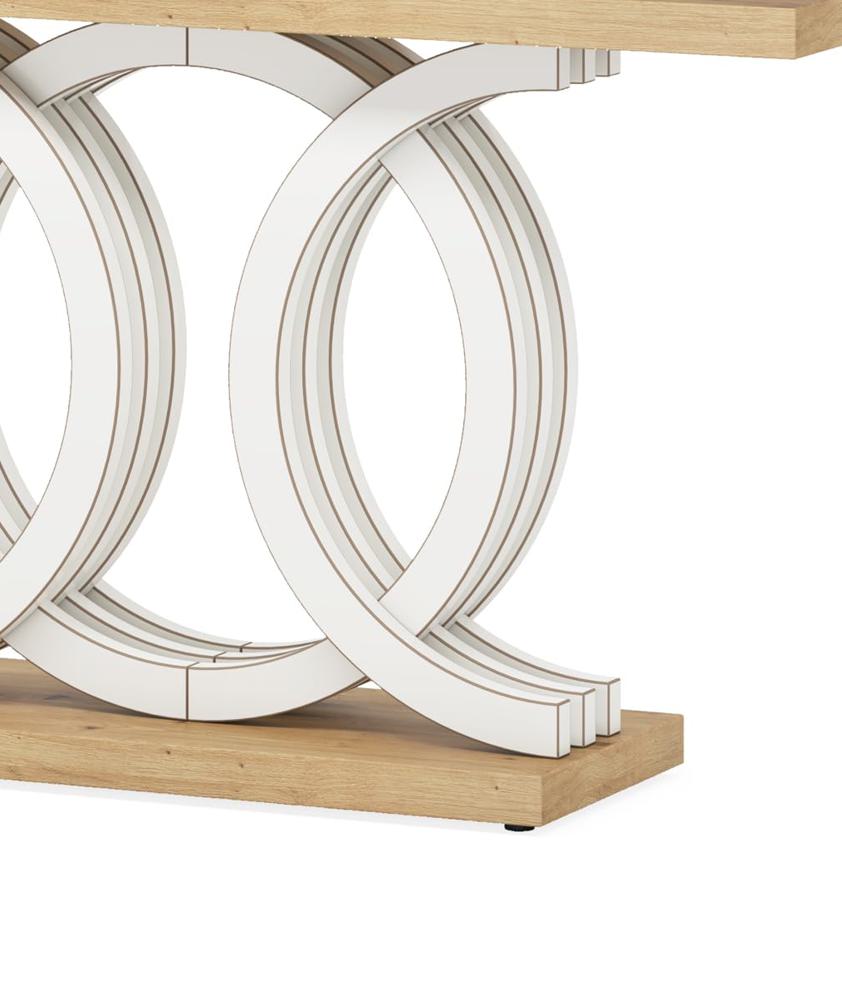 Amazon.com: Tribesigns 55 in Console Table with Geometric Base