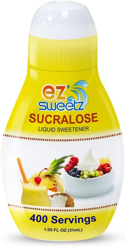 (2 Pack 1.05oz - Liquid Sweetener 400 Servings/Bottle)