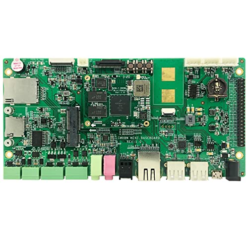EMTOP EMB NXP i.MX8M Mini Single Board Computer SBC-IMX8MM,Quad-Core ARM Cortex-A53 1.8GHz, 1xCortexM4 400MHz, 2GB DDR4, 16GB eMMC, Gigabit Ethernet, Yocto Linux