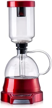 Percolator Coffee Pot Mocha Coffee Machine Electric Siphon Machine 3 Cup Glass Pot Coffee Pot Household Filter Percolator Tool