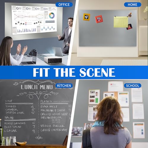 Metsheerols BOARD-003 Magnetic Board Silver Magnet Bulletin Boards thumb #3