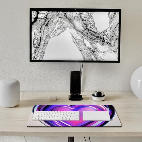 Mouse Pad Purple Hearts Gaming Grande 30x60 cm Antideslizante miniatura 7