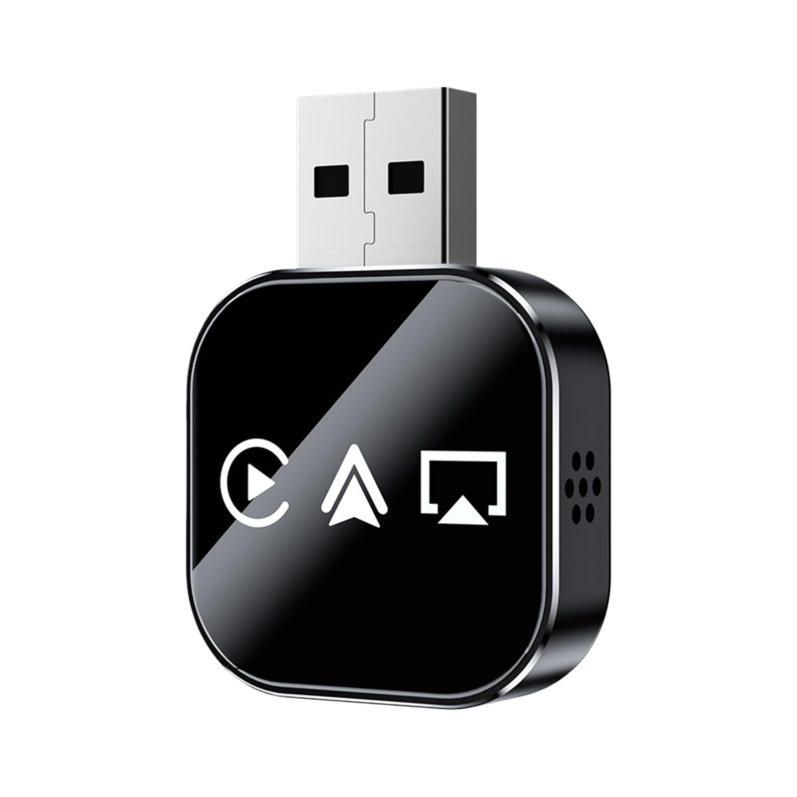 Adapter Wideo Do Samochodu Podłącz i Uruchom Konwerter | Adapter Do Mirroringu Ekranu Do Dojazdów Długich Podróży Jazdy Miejskiej Nawigacji Streamingu Muzyki