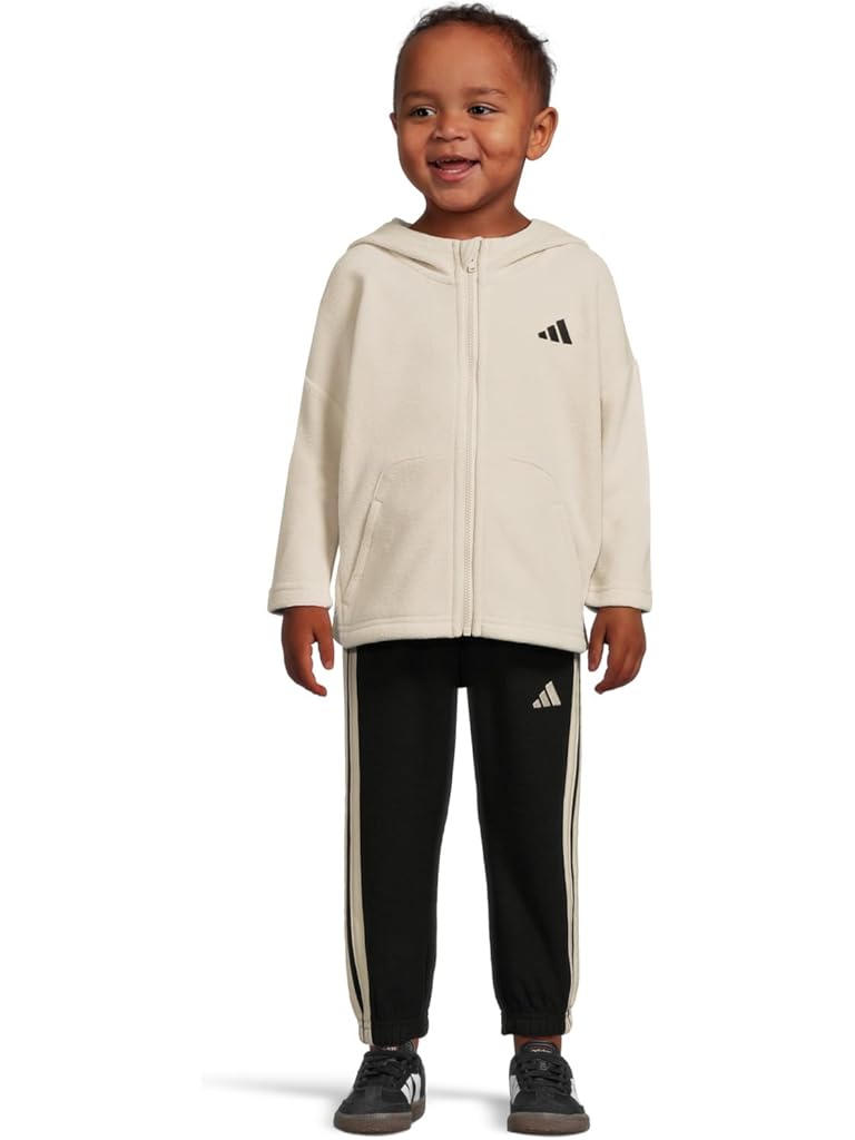 Bone adidas Winterized Hooded Jacket Jogger Set