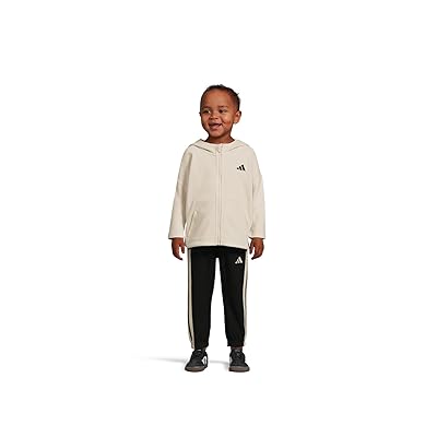 adidas Kids Winterized Hooded Jacket Jogger Set Boy