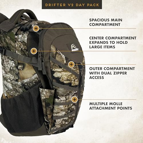 Mochila ligera Insights Hunting Drifter camuflada miniatura 4