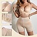 WEICHENS Women Bigger Butt Enhancer Butt Lifter Padded Lace Shapewear Control Panties Seamless Thicker Fake Buttock Underwear Beige M