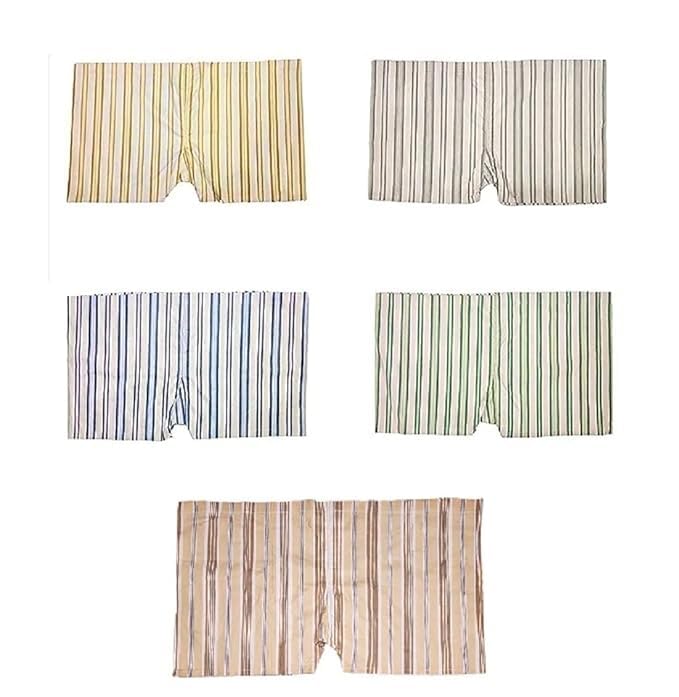 vigau Traditional Kachchha for Men with Nada, Lattha Khadi, Patte Wala kachha,100% Pure Cotton Comfortable Pack of 5 Multicolor06-picture-37