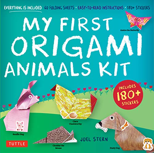 My First Origami Animals Kit: Everything is Included: 60 Folding Sheets, Easy-to-Read Instructions, My First Origami Animals Kit: Everything is Included: 60 Folding Sheets, Easy-to-Read Instructions,