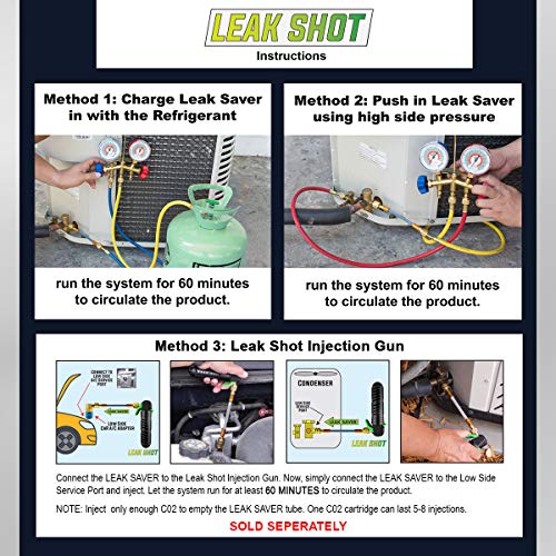 Leak Saver Direct Inject Refrigerant Leak Sealer - Image 6