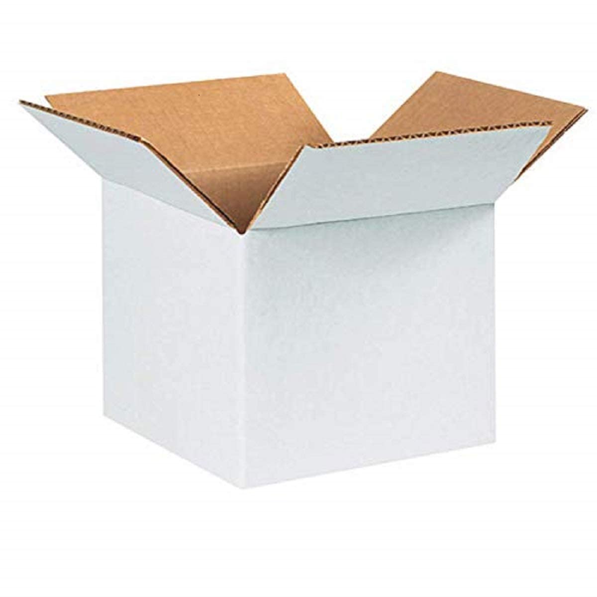 Varda Packaging 3 Ply White | 6x4x4 Inches | Corrugated Boxes Pack of 50 For Gift Items & Storage (B0CLNXKCML) Amazon Price History, Amazon Price Tracker