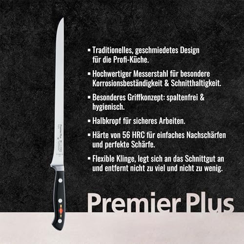 Foto von F. DICK Schinkenmesser, Premier Plus (Messer mit Klinge 28 cm, X50CrMoV15 Stahl, nichtrostend, 56° HRC) 81404282