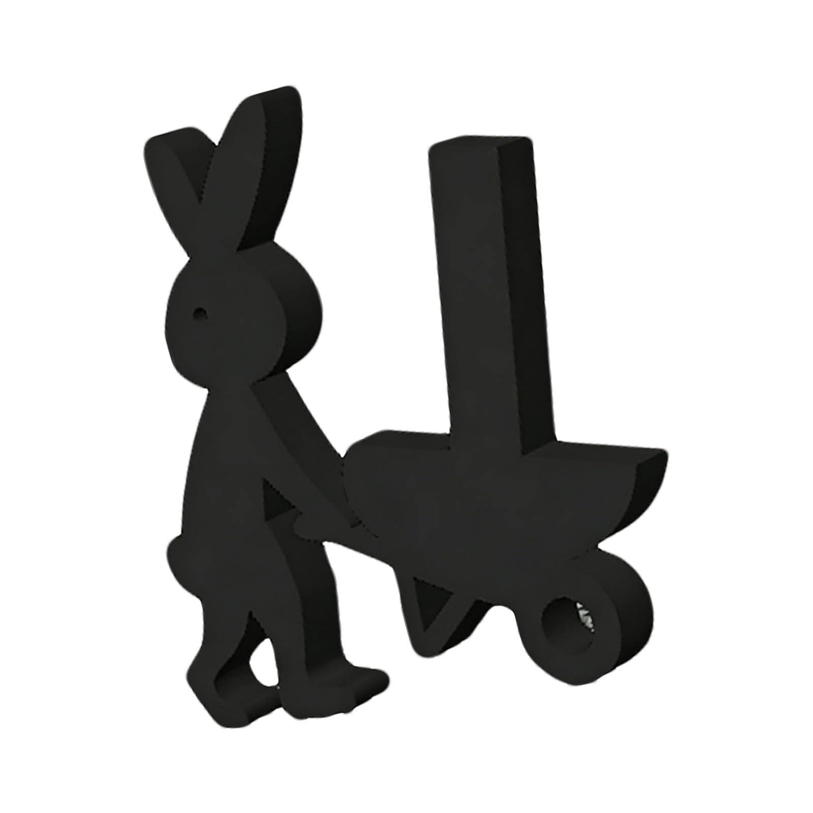 Themed Rabbits Tissue Holder Bathroom Shelf with Multipurpose Use Bathroom Shelf