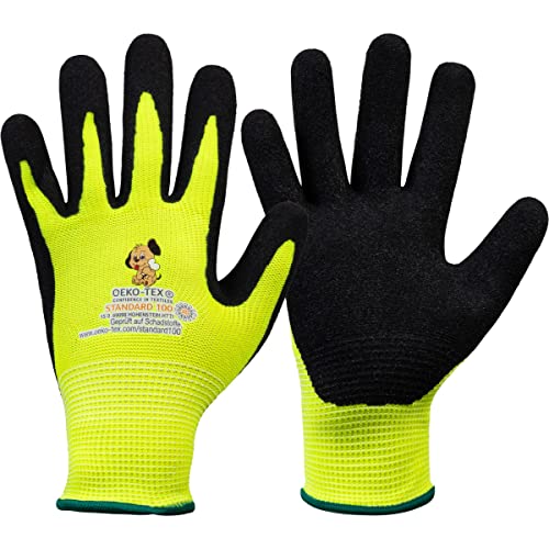 Safetytex Arbeitshandschuhe für Kinder mit Nitrilbeschichtung...