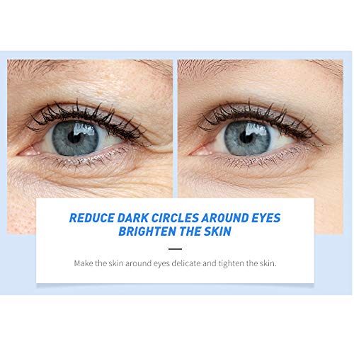 Miniatura 5 de Laikou - Crema hidratante multiefecto, reafirmante y reductora de ojeras, crema de ojos suavizante antiarrugas, crema de ojos voluminosa antiarrugas